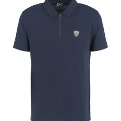 EA7 Train Premium Shield polo heren blue