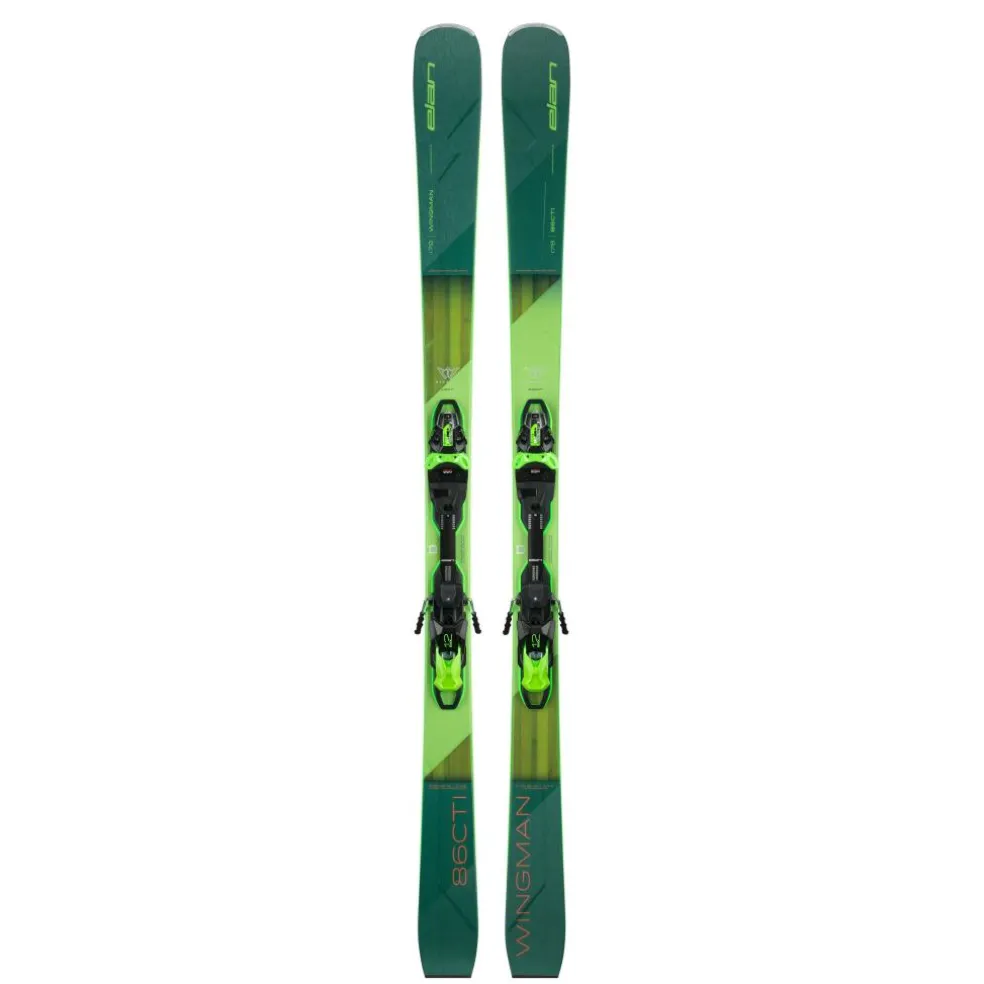 Elan Wingman 86 CTI Fusion X 24 - 25 ski's met EMX 12 Fusion X binding