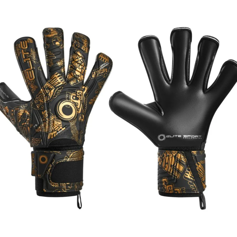 Elite sport Aztlan keepershandschoenen zwart