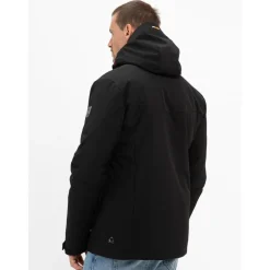 Falcon Boris softshell winterjas heren black