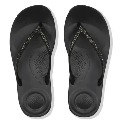 Fitflop iQushion Sparkle slippers dames black