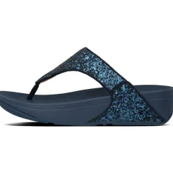 Fitflop Lulu Glitter Toe-Thongs slippers dames midnight navy
