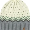 Fjällräven Ovik Knit muts chalk white
