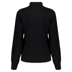 Geisha 42550-21 Solid Jacquard sweater dames black