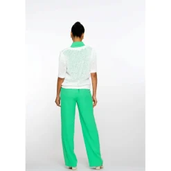 Geisha pantalon dames green