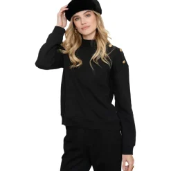 Geisha sweater dames black