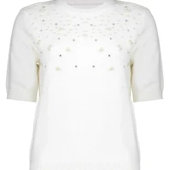 Geisha sweater dames off white