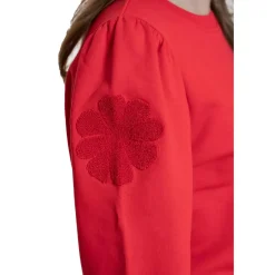 Geisha sweater dames red