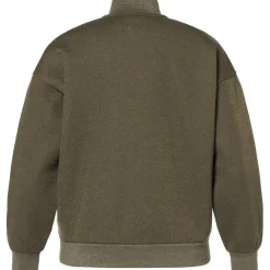 Goldbergh SIZZLE sweater dames dark olive lurex