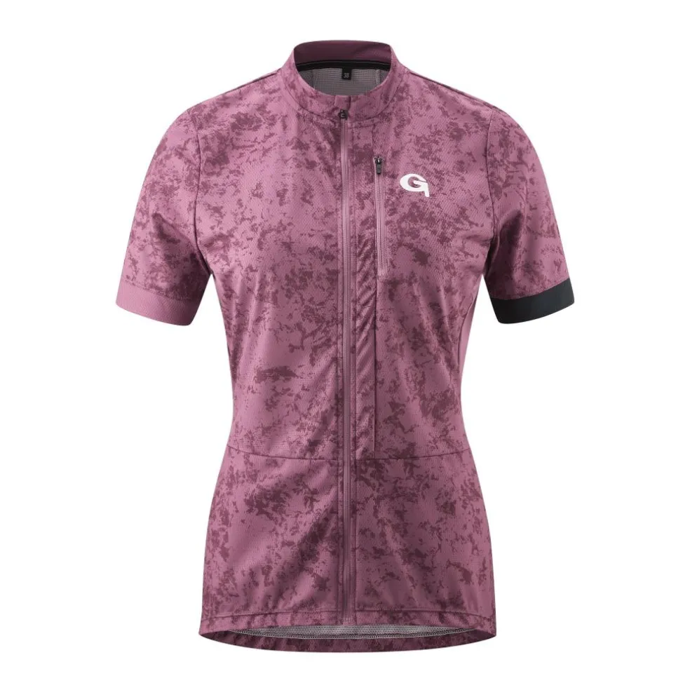 Gonso Presolana SS FZ fietsshirt dames confetti