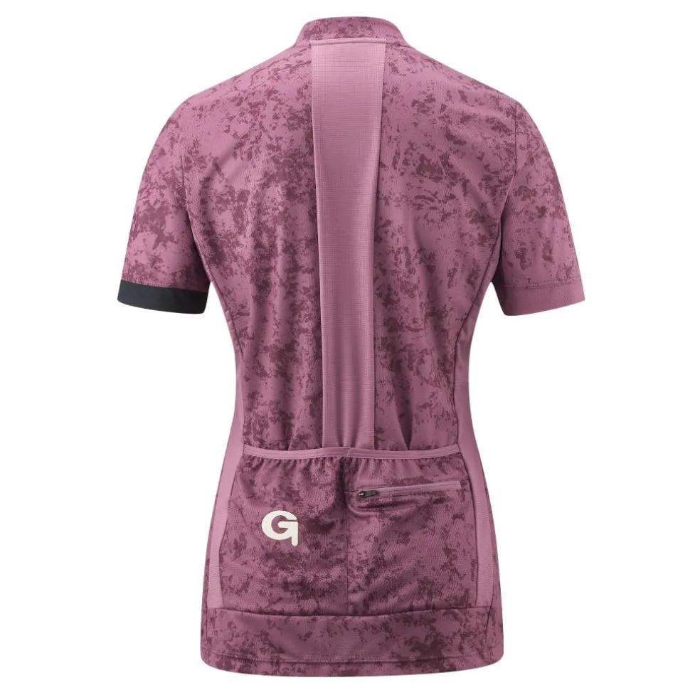 Gonso Presolana SS FZ fietsshirt dames confetti