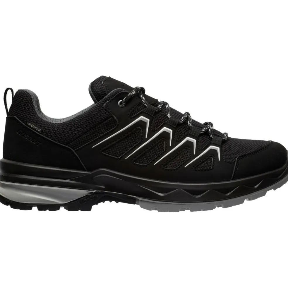Grisport Wega Lo wandelschoenen heren black