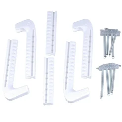 Guardog Speed Deluxe 5 schaatsbeschermers wit