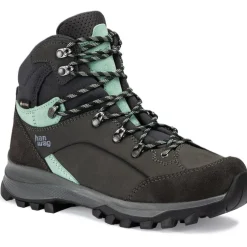 Hanwag Alta Bunion II Lady GTX bergschoenen dames asphalt mint