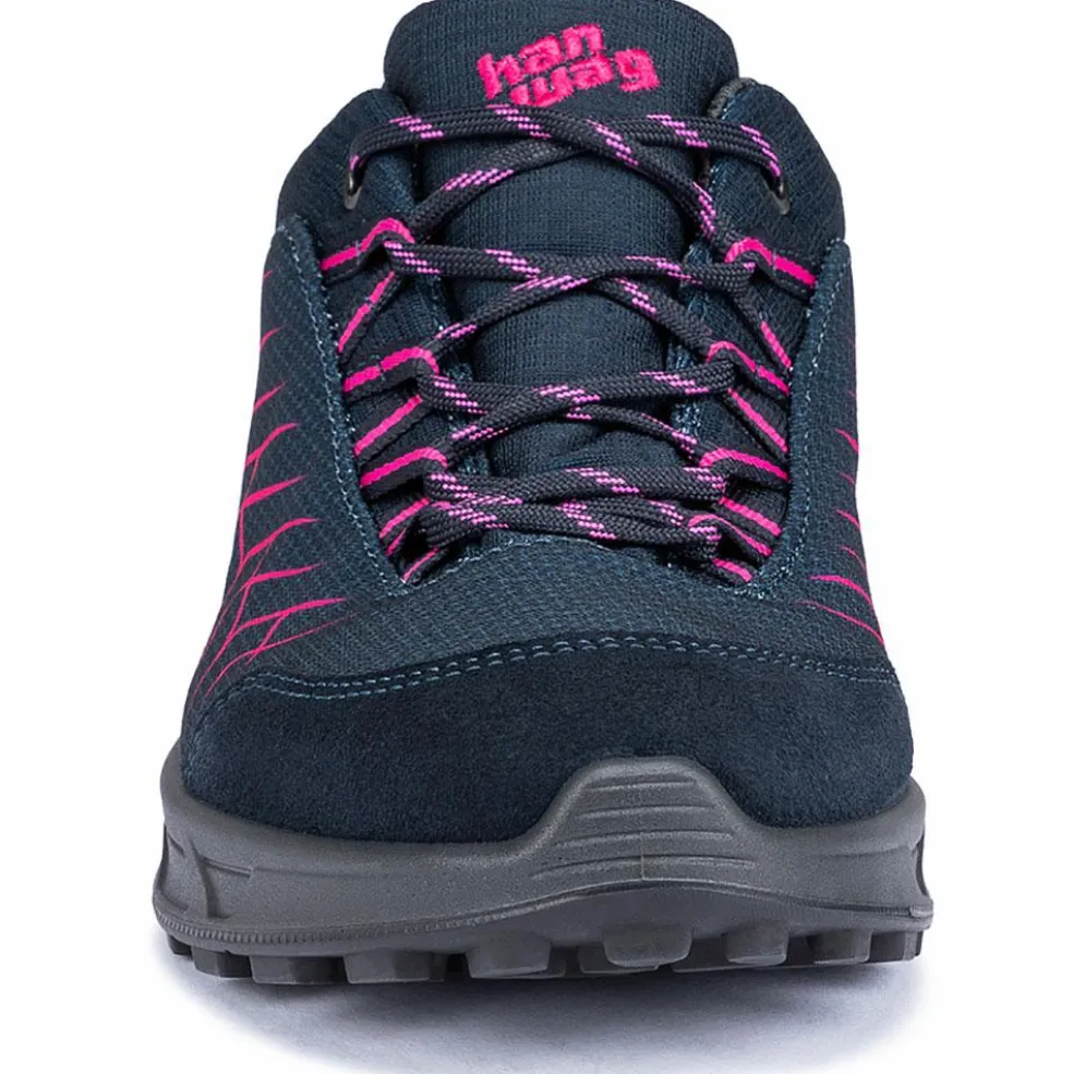 Hanwag Coastridge Low Lady ES wandelschoenen dames navy pink