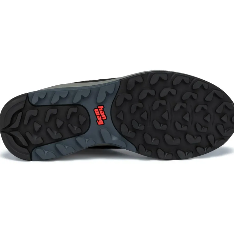 Hanwag Rotpunkt Light Low GTX wandelschoenen dames light grey anthracite