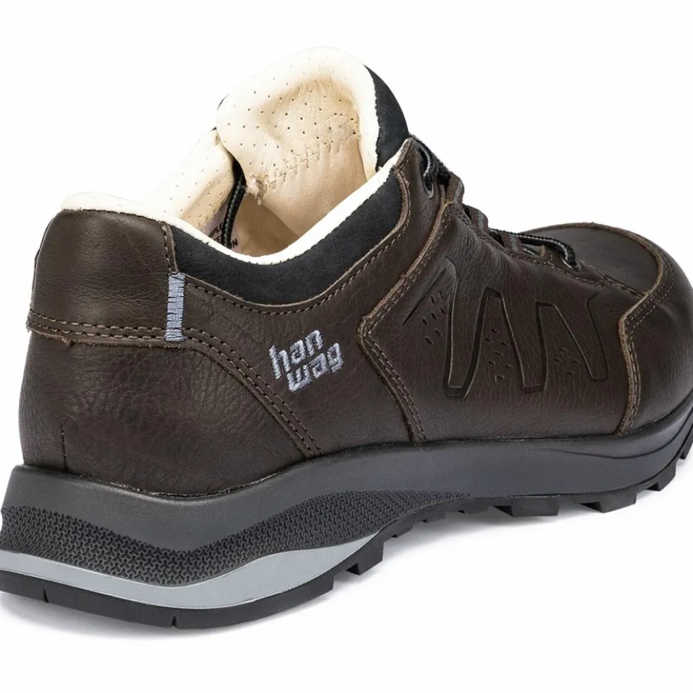 Hanwag Travi Low SF Extra Lo wandelschoenen heren chestnut black