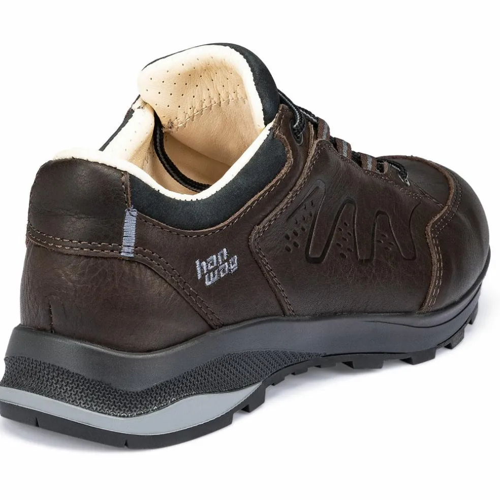 Hanwag Travi Low SF Extra Lady wandelschoenen dames chestnut black
