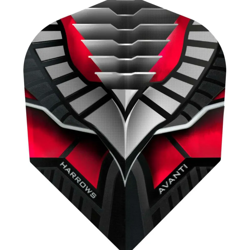 Harrows Darts Darts Avanti flights rood