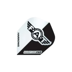 Harrows Darts  Darts Marathon F.A.T. flights zwart