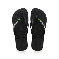 Havaianas Brasil Logo slippers black