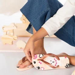 Havaianas Kids Top Pets Ballet slippers junior rose golden  blush