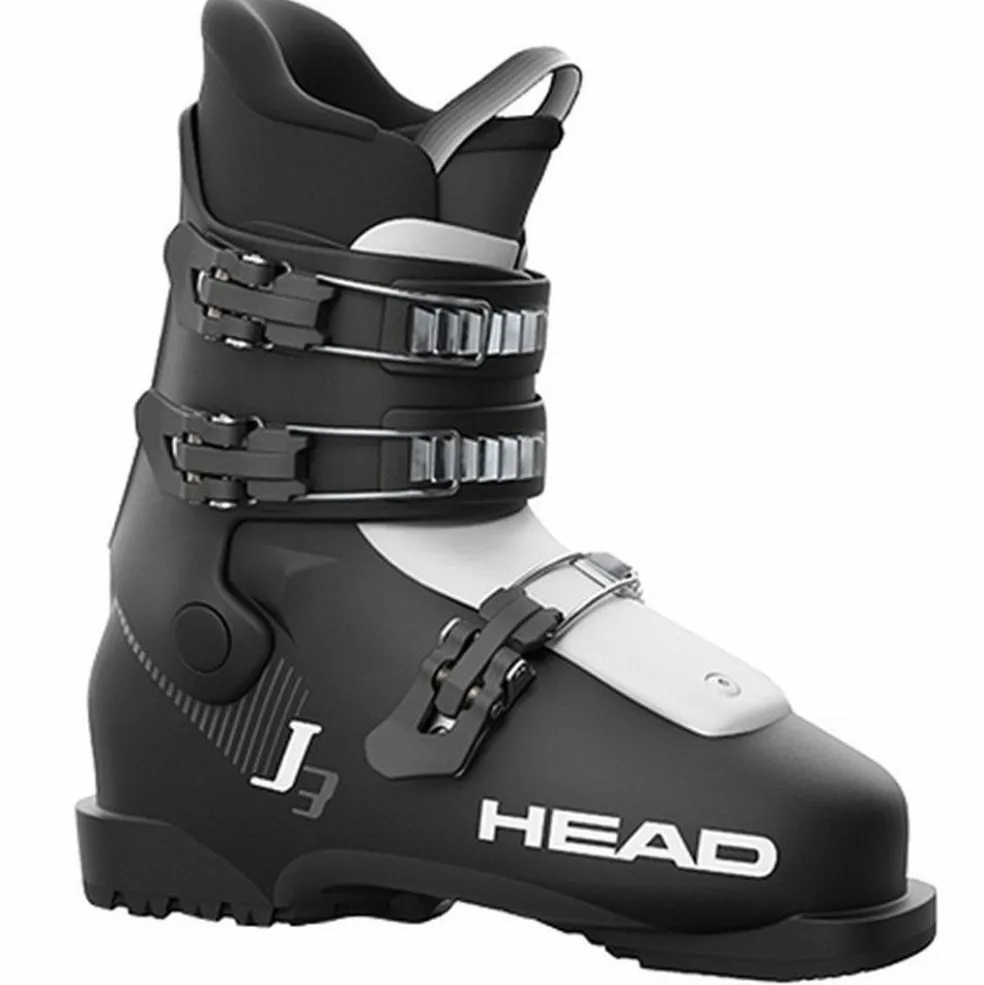 Head J3 skischoenen junior black white