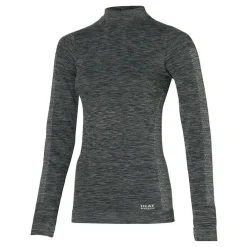 Heatkeeper Functional LS thermoshirt dames black melange