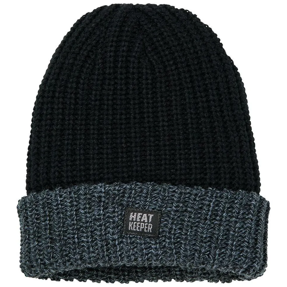 Heatkeeper Thermisch muts heren black grey