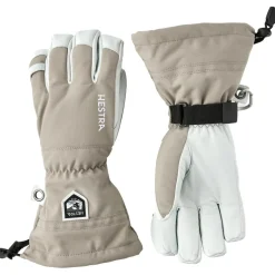 Hestra Army Leather Heli Ski handschoenen heren khaki