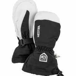 Hestra Army Leather Heli Ski wanten junior black