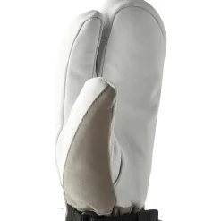 Hestra Heli Ski Lobster handschoenen dames khaki offwhite