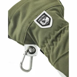 Hestra Heli Ski wanten dames olive off white