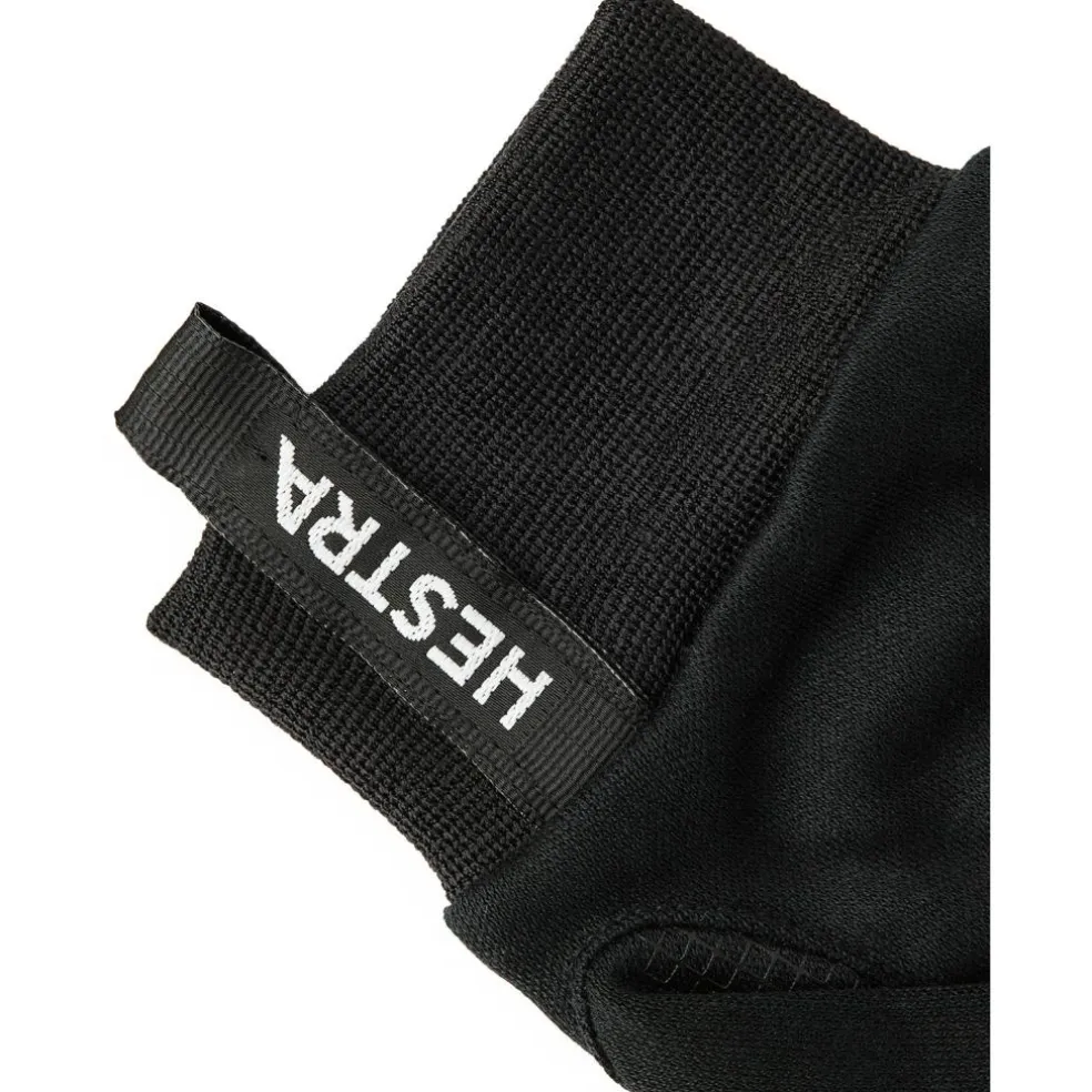 Hestra Silk Liner Touch Point handschoenen voering black