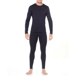 Icebreaker 200 Oasis LS thermoshirt heren black