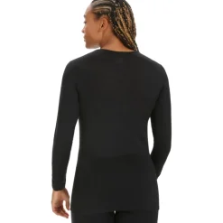 Icebreaker 200 Oasis LS v-hals thermoshirt dames black