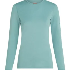 Icebreaker 260 Tech LS Crewe thermoshirt dames hydro