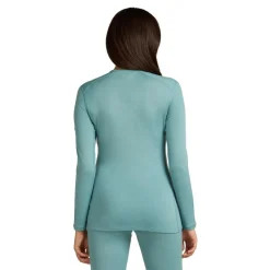 Icebreaker 260 Tech LS Crewe thermoshirt dames hydro