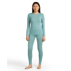 Icebreaker 260 Tech LS Crewe thermoshirt dames hydro