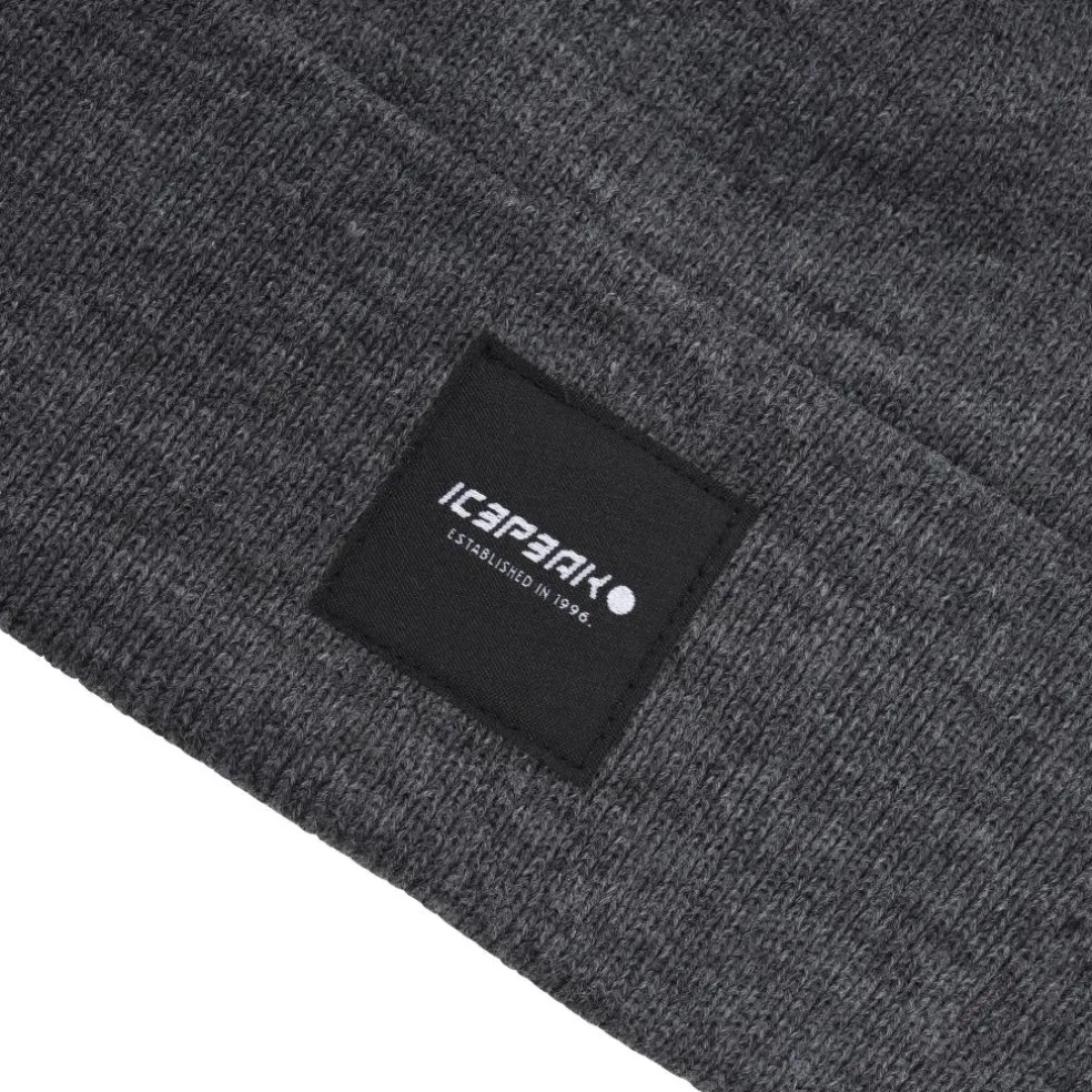 Icepeak Harcourt muts lead grey