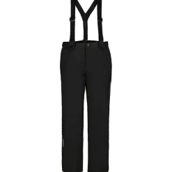 Icepeak Lisman salopette skibroek junior zwart