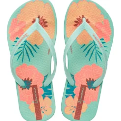 Ipanema Anatomic Temas slippers kids green yellow