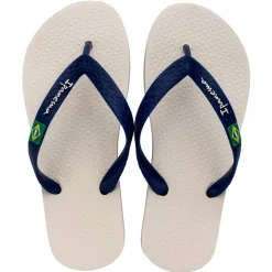 Ipanema Classic Brasil slippers kids beige blue