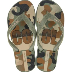 Ipanema Temas slippers kids green brown