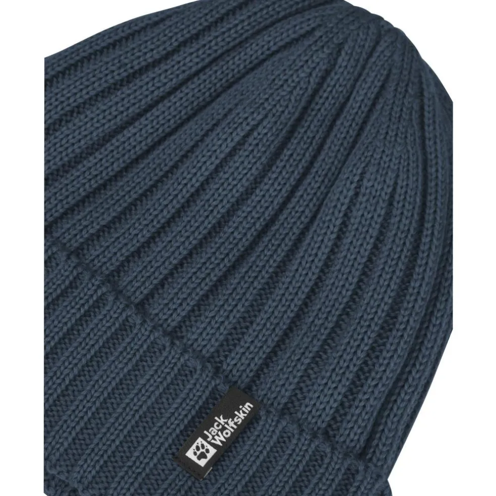 Jack Wolfskin Rib Knit muts midnight sky