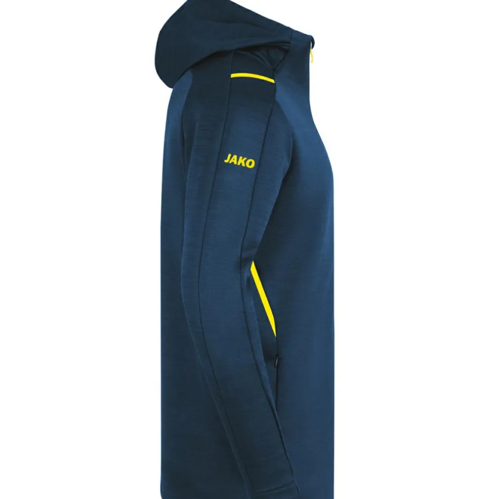 JAKO Challenge trainingsjack junior marine fluogeel