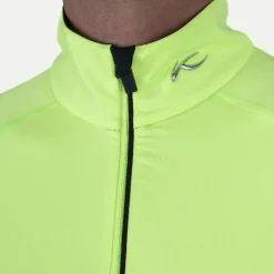 Kjus Feel Half-Zip skipully heren limelight black
