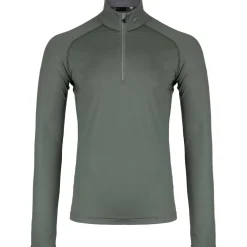 Kjus Feel Half-Zip skipully heren green smoke pewter