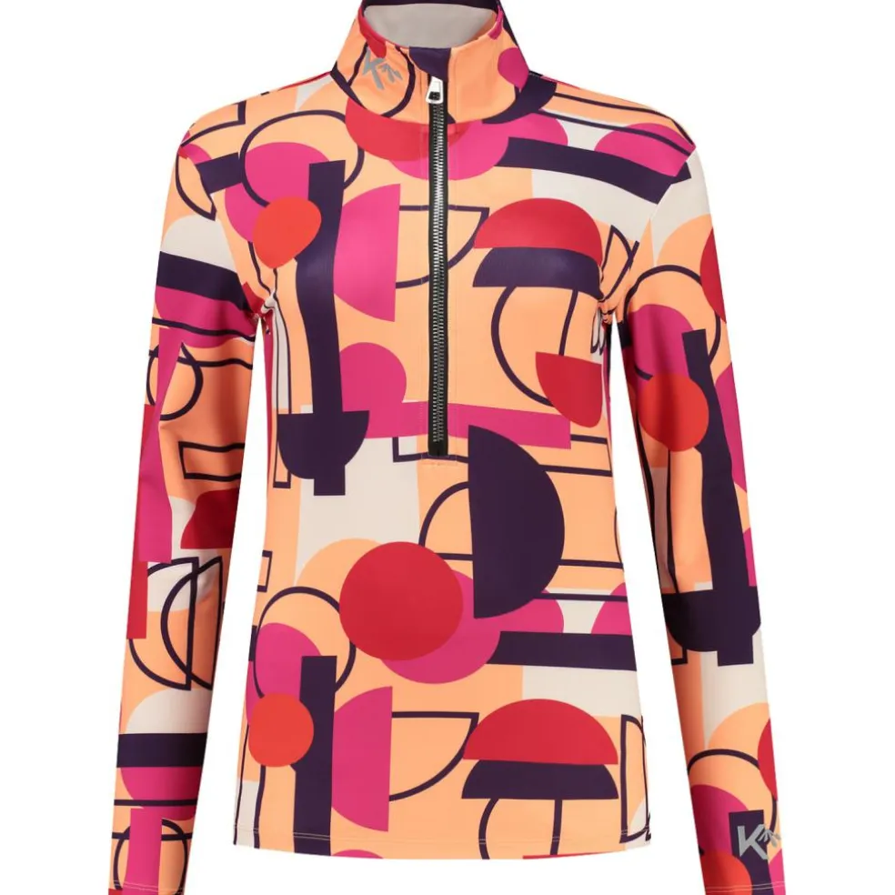 Kou Sportswear Geoshapes skipully dames colourful