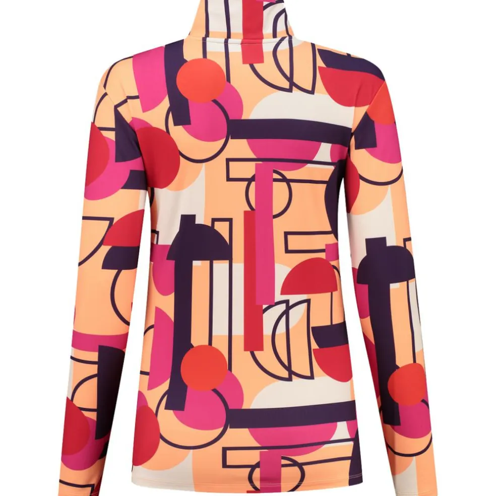 Kou Sportswear Geoshapes skipully dames colourful